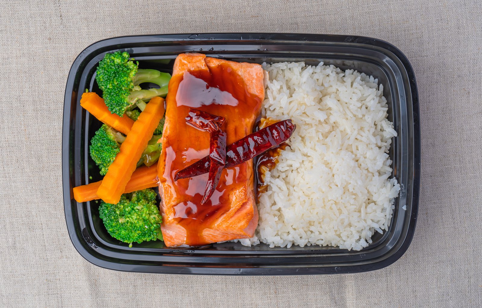 Salmon Tamarin with rice
