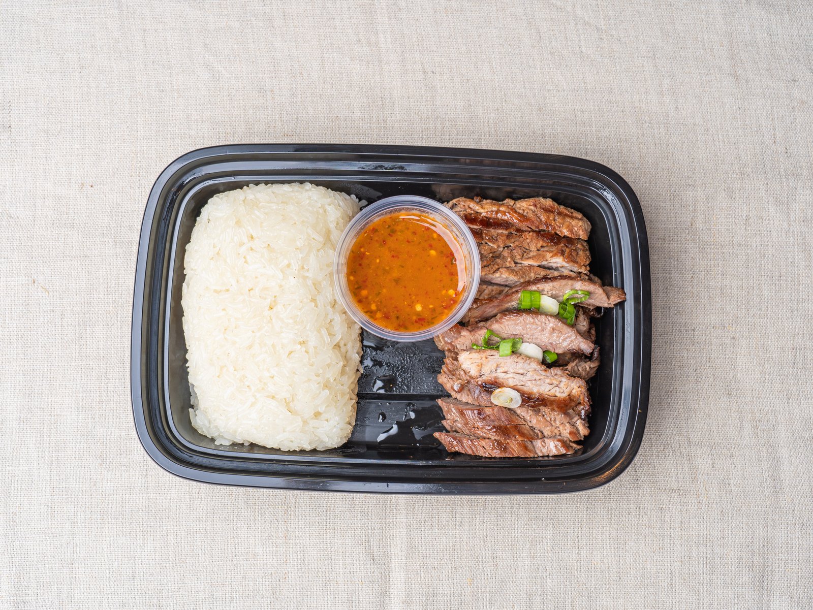 Crying tiger with sticky rice